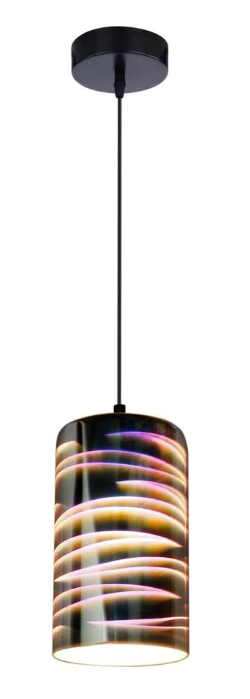 Lampa wisząca czarna-wielokolorowy GALACTIC 1xE27x60W Candellux