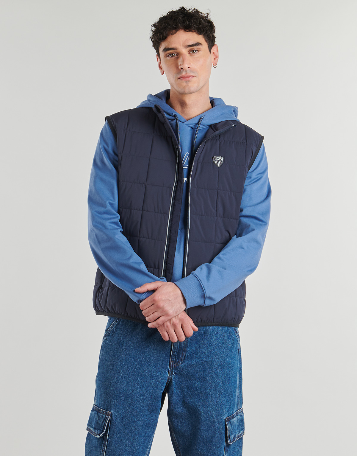 Emporio Armani EA7 - TRAIN PREMIUM SHIELD M THERMORE VEST - Marine