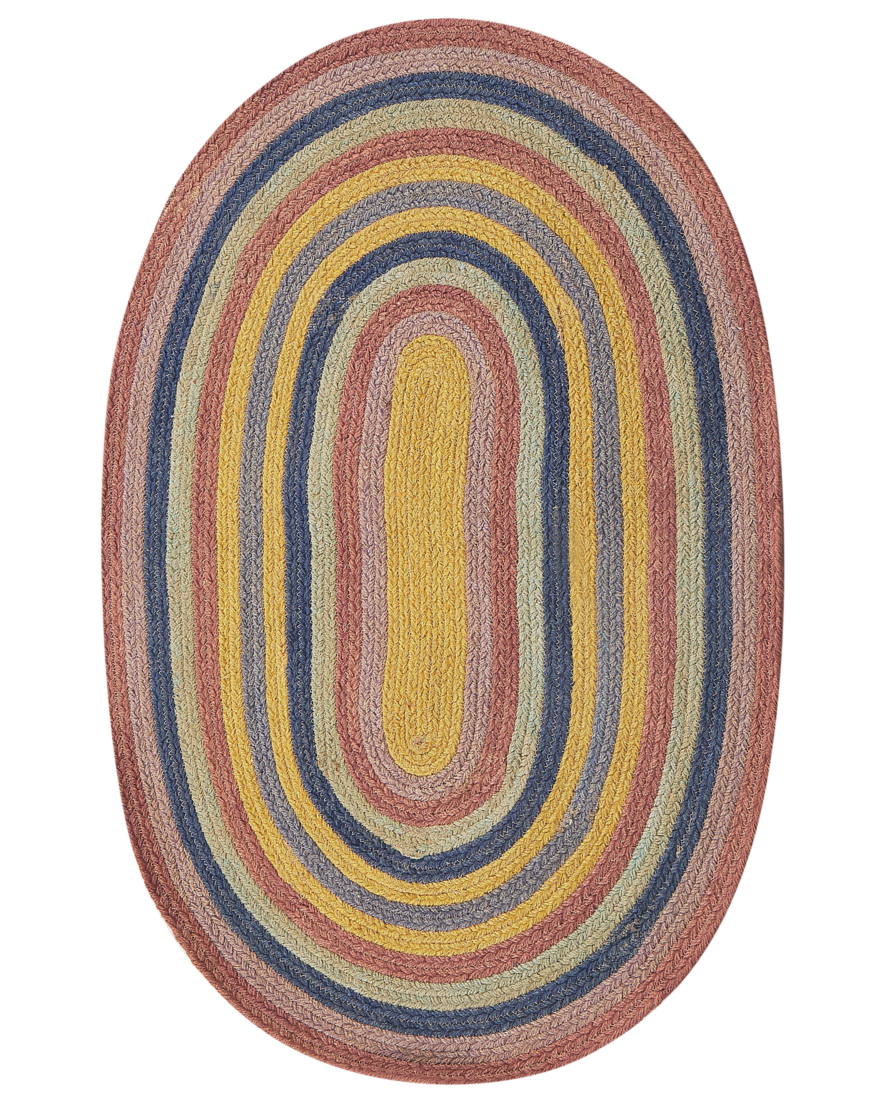 Kids Rug PEREWI Multicolour 70 x 100 cm Jute