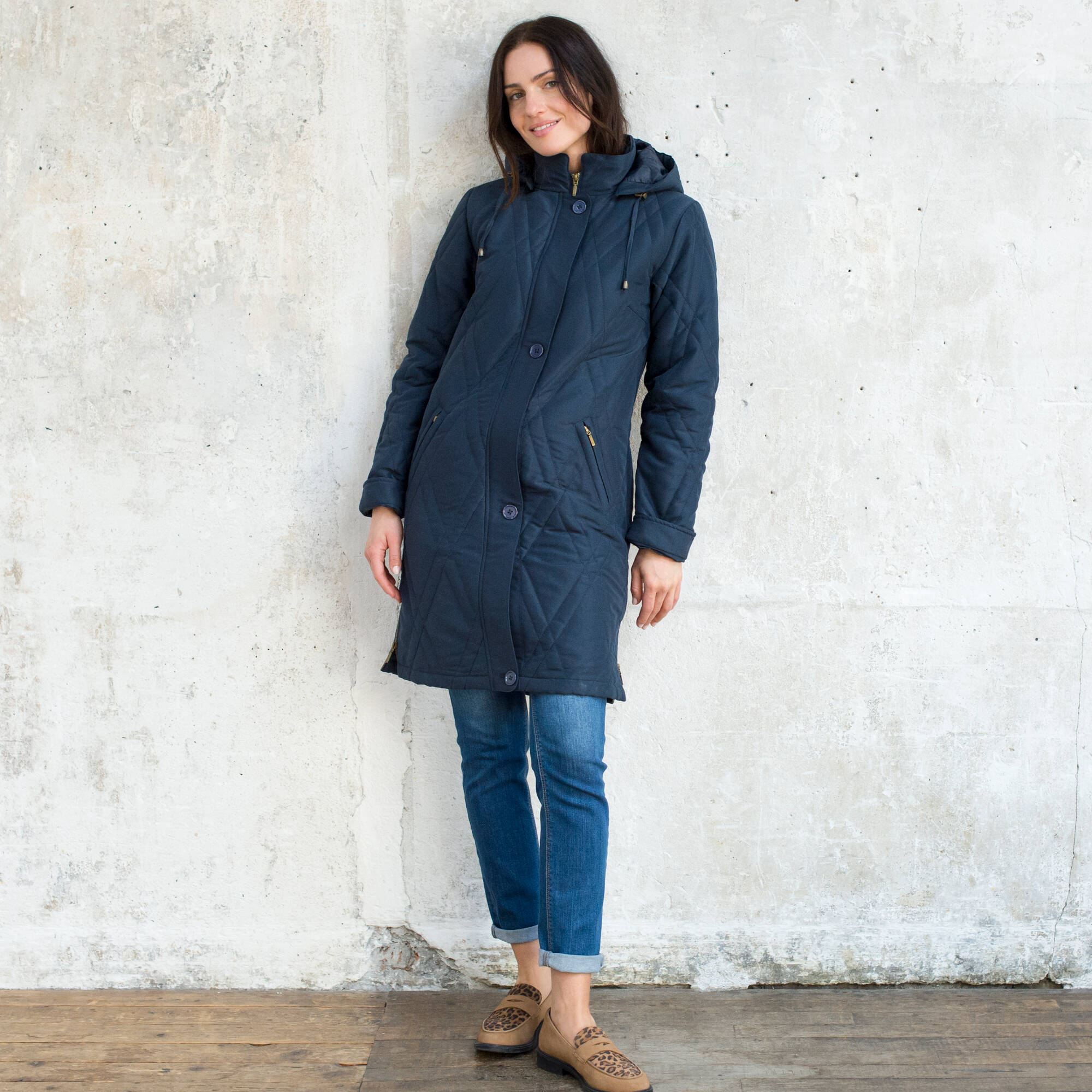 Parka matelassée microfibre