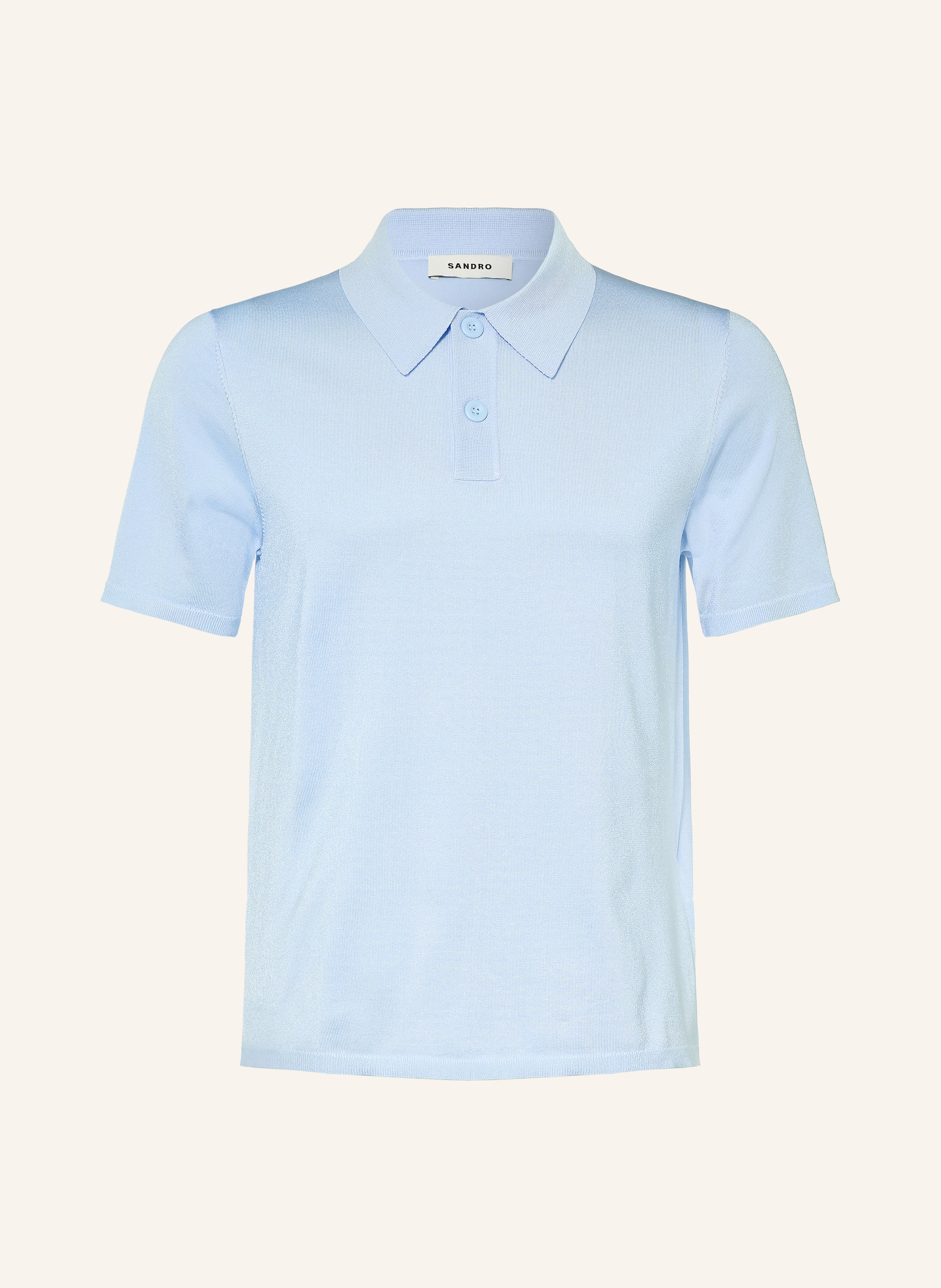 SANDRO Strick-Poloshirt