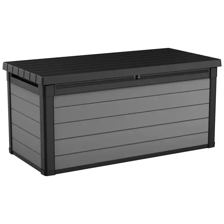 Keter Premier 570L Outdoor Garden Storage Box - Grey