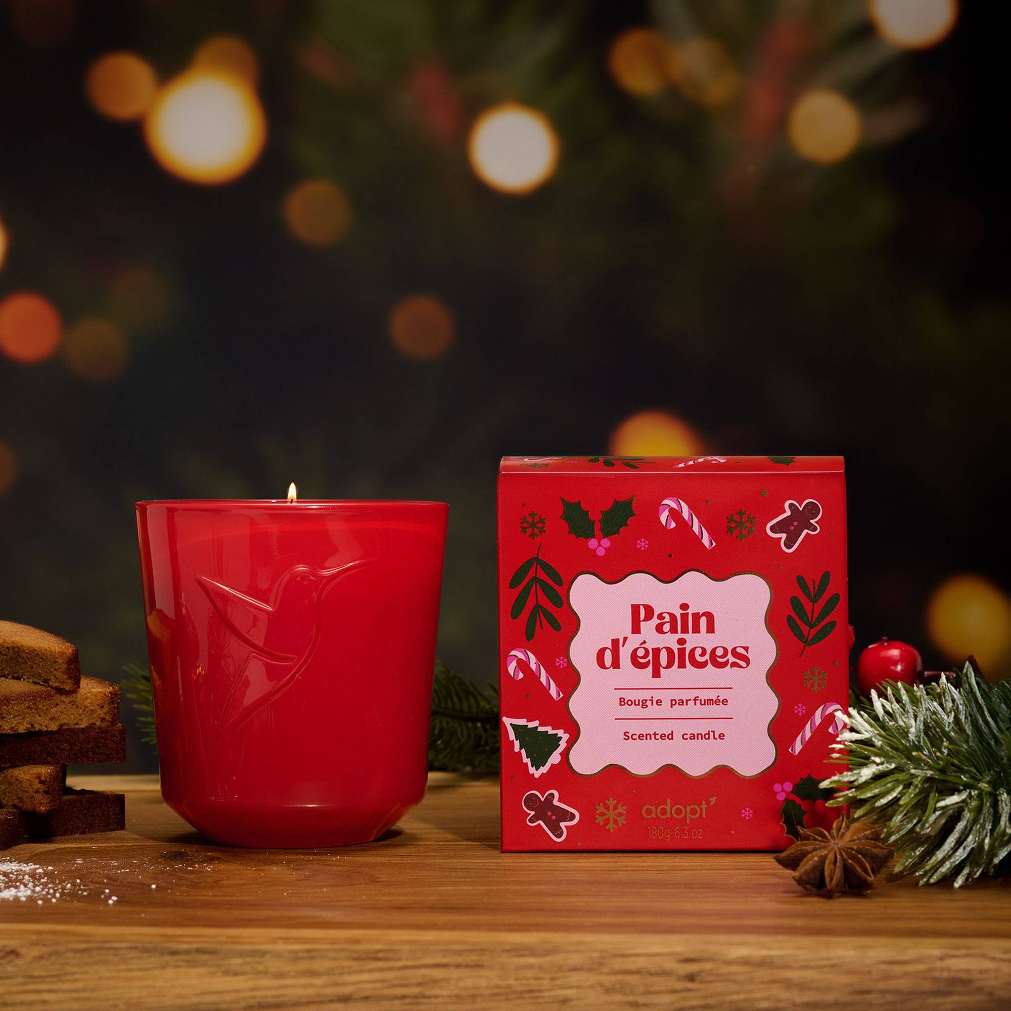 Pain d'épicesBougie 180G