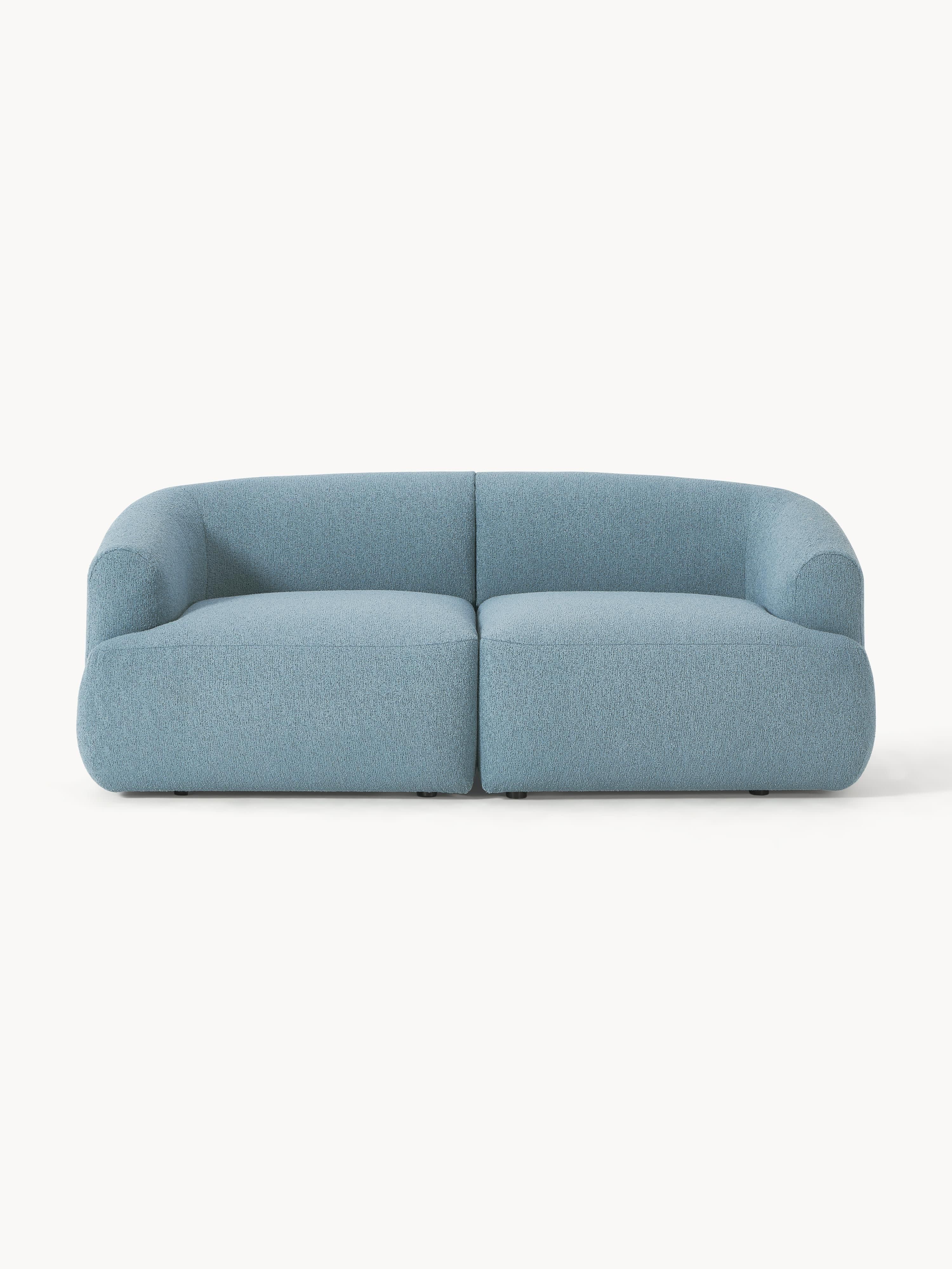 Modulares Bouclé-Sofa Sofia (2-Sitzer)