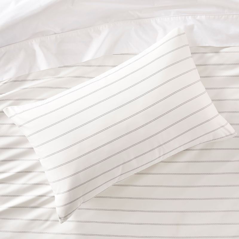 White Stripe Stitch Quilt Cover Set + Separates