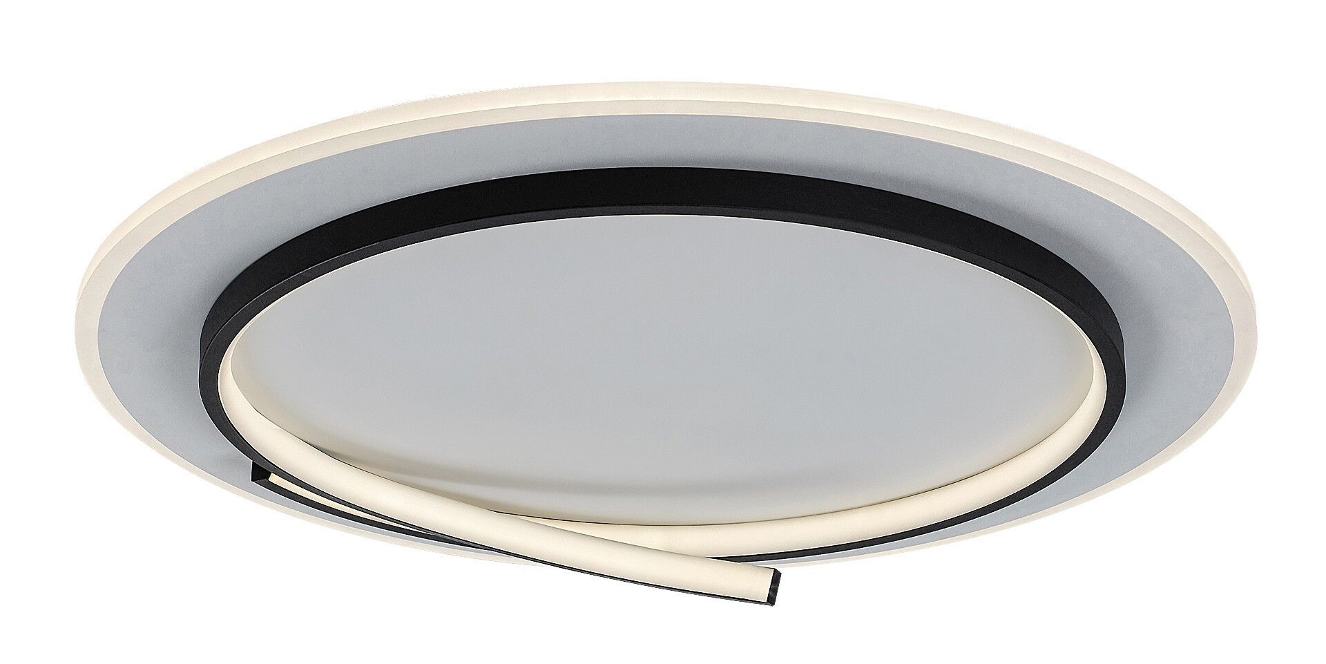 Lampa sufitowa NILOO biało-czarna LED 2x40W Neutralna biel 2600lm Rabalux