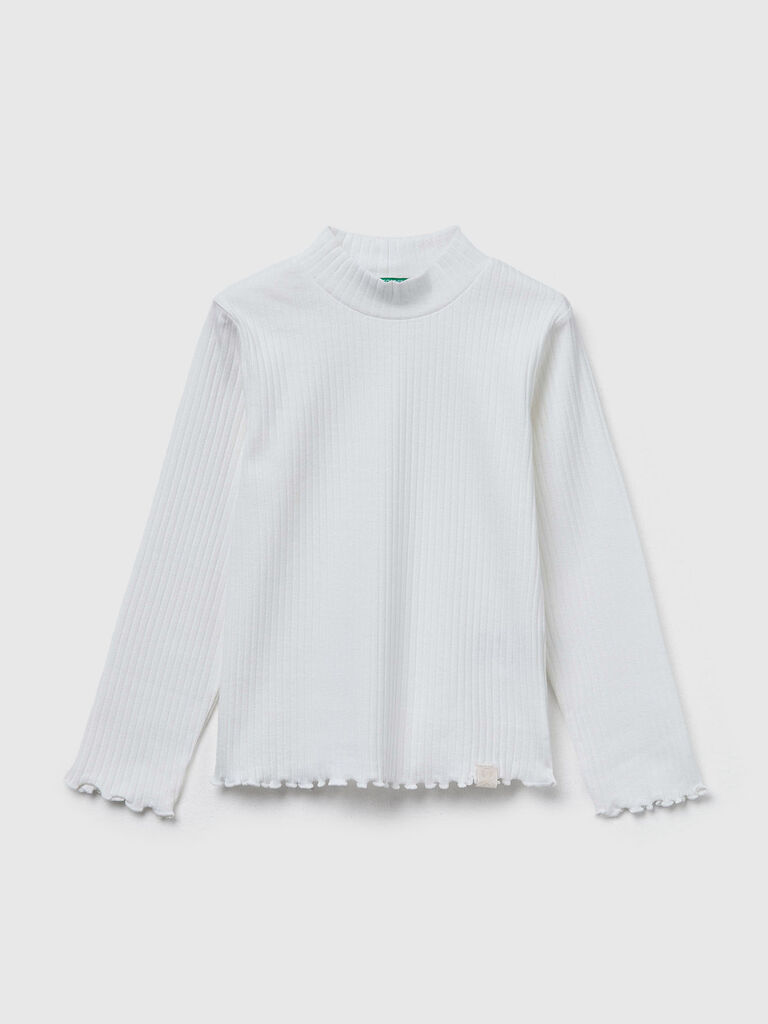 Slim fit stretch cotton t-shirt