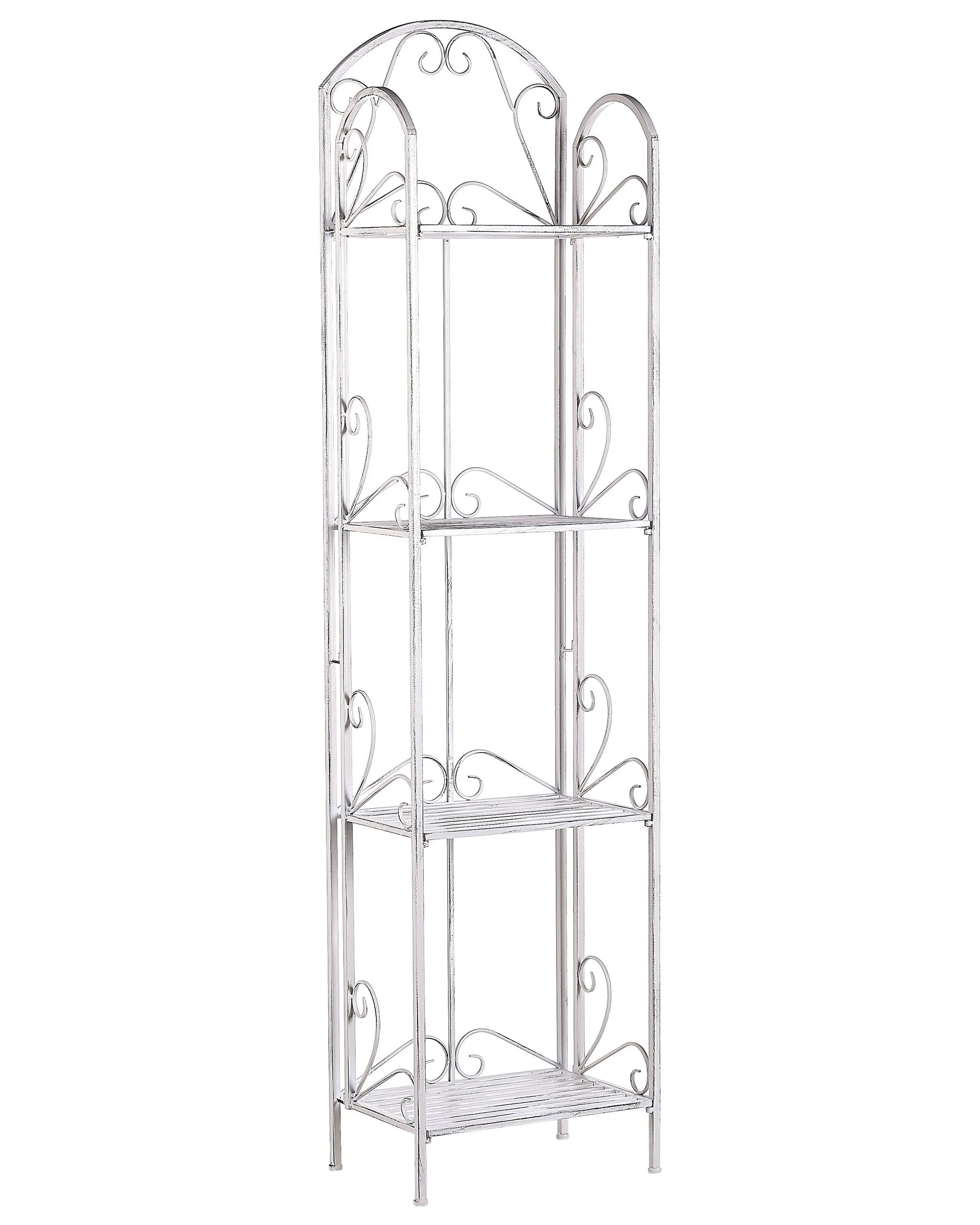 Shelving Unit VALDIVIA Metal 166 cm 40 cm White