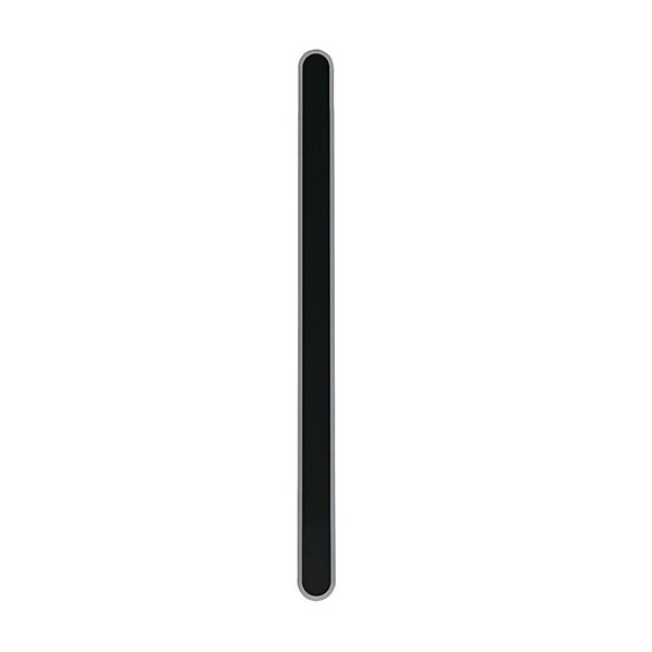 Applique metal Noir diffuseur led 24w 2627 Lumens 3000k Lg 120cm BORDO OUTDOOR 1LT