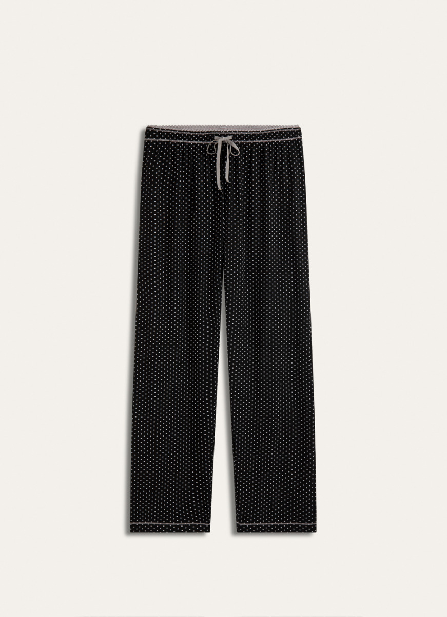 PANTALON DE PYJAMA NOIR