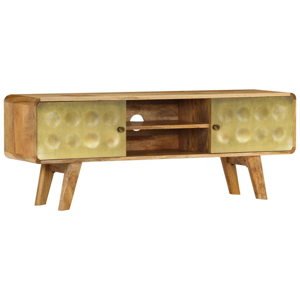 Szafka pod telewizor lite drewno mango 120 x 30 x 45 cm