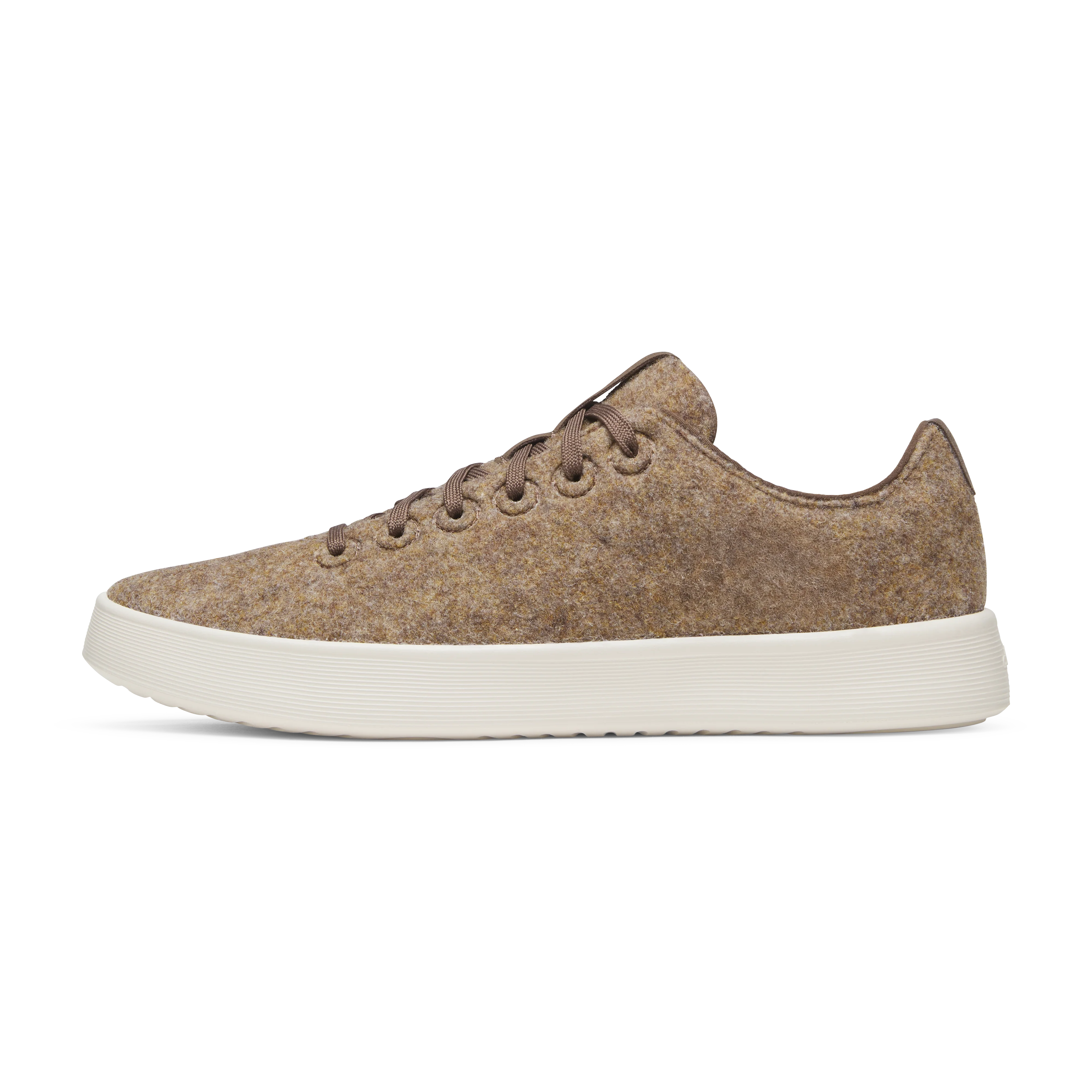 Men's Wool Cruiser - Dark Camel (Natural White Sole)