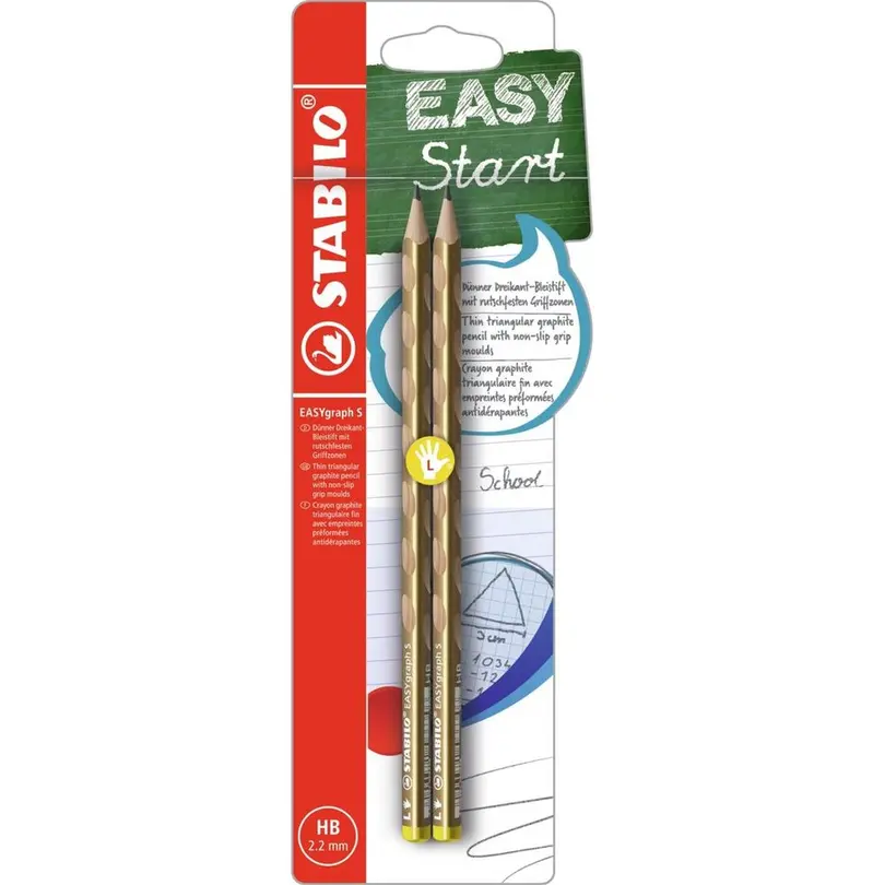 Bleistift 2er-Set EASYgraph S Metallic