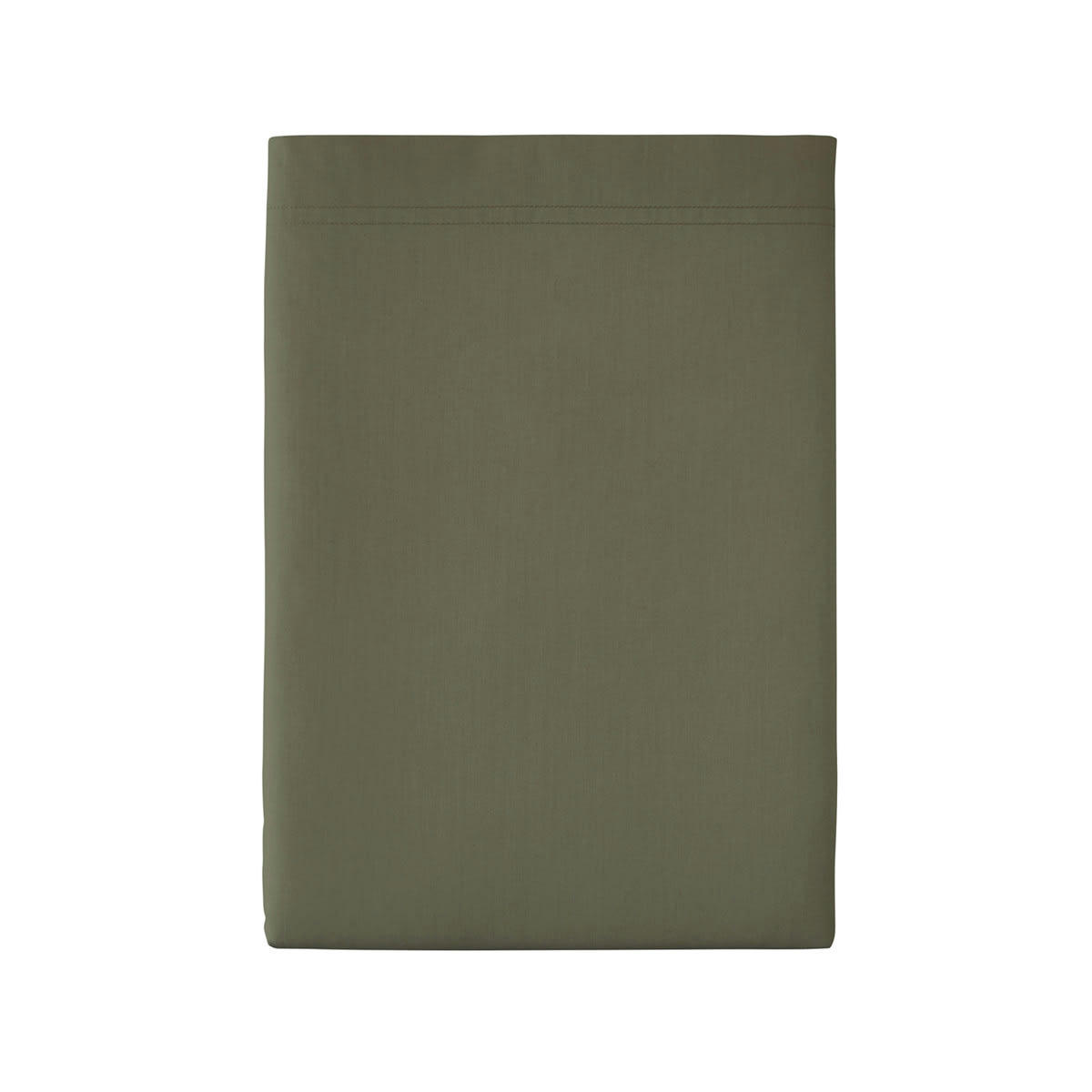 PREMIÈRE - Drap plat en percale de coton jungle 180x290
