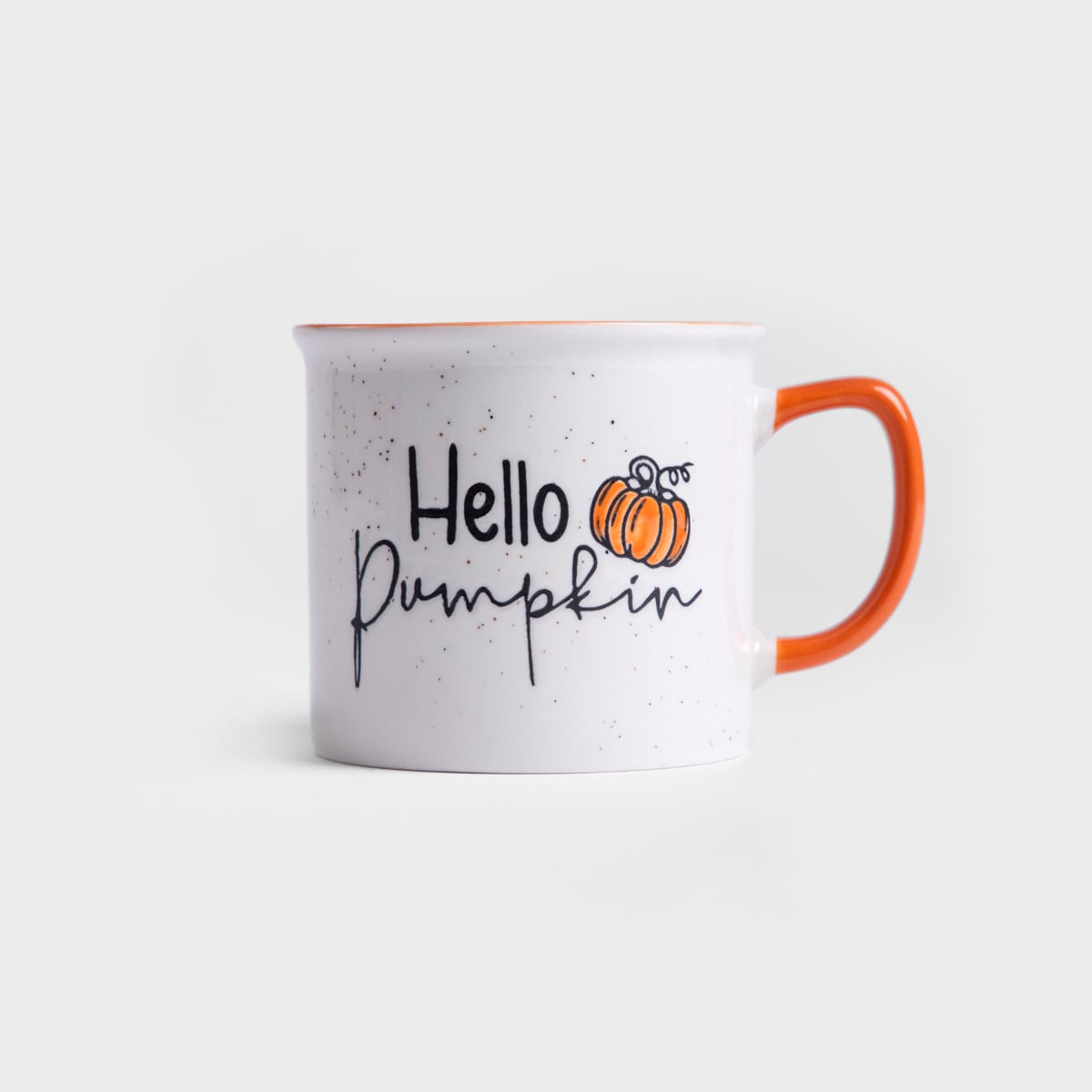 Kubek PALLI hello pumpkin z pomarańczowym uchem 0,4 l