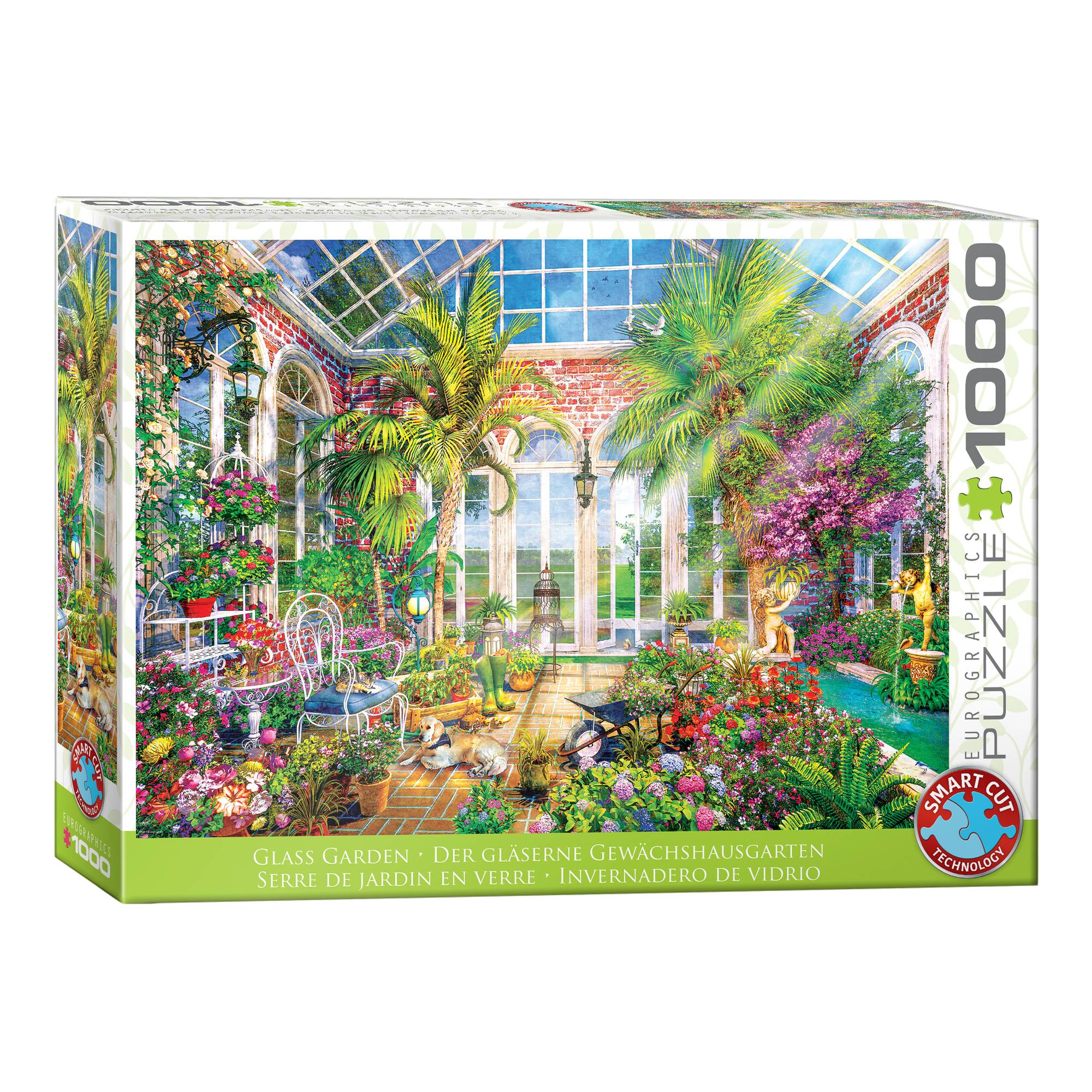 Eurographics Glass Garden Jigsaw Puzzle 1000 Pieces