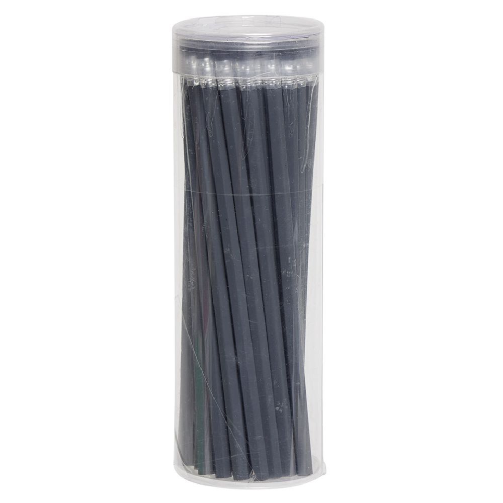 Crayon à papier en bois dans baril plastique x50