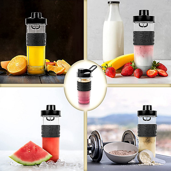 BB5 Bouteille de 570 ml Compatible avec les mini blenders Duronic BL510 et BL520 A emporter partout avec soi Duronic