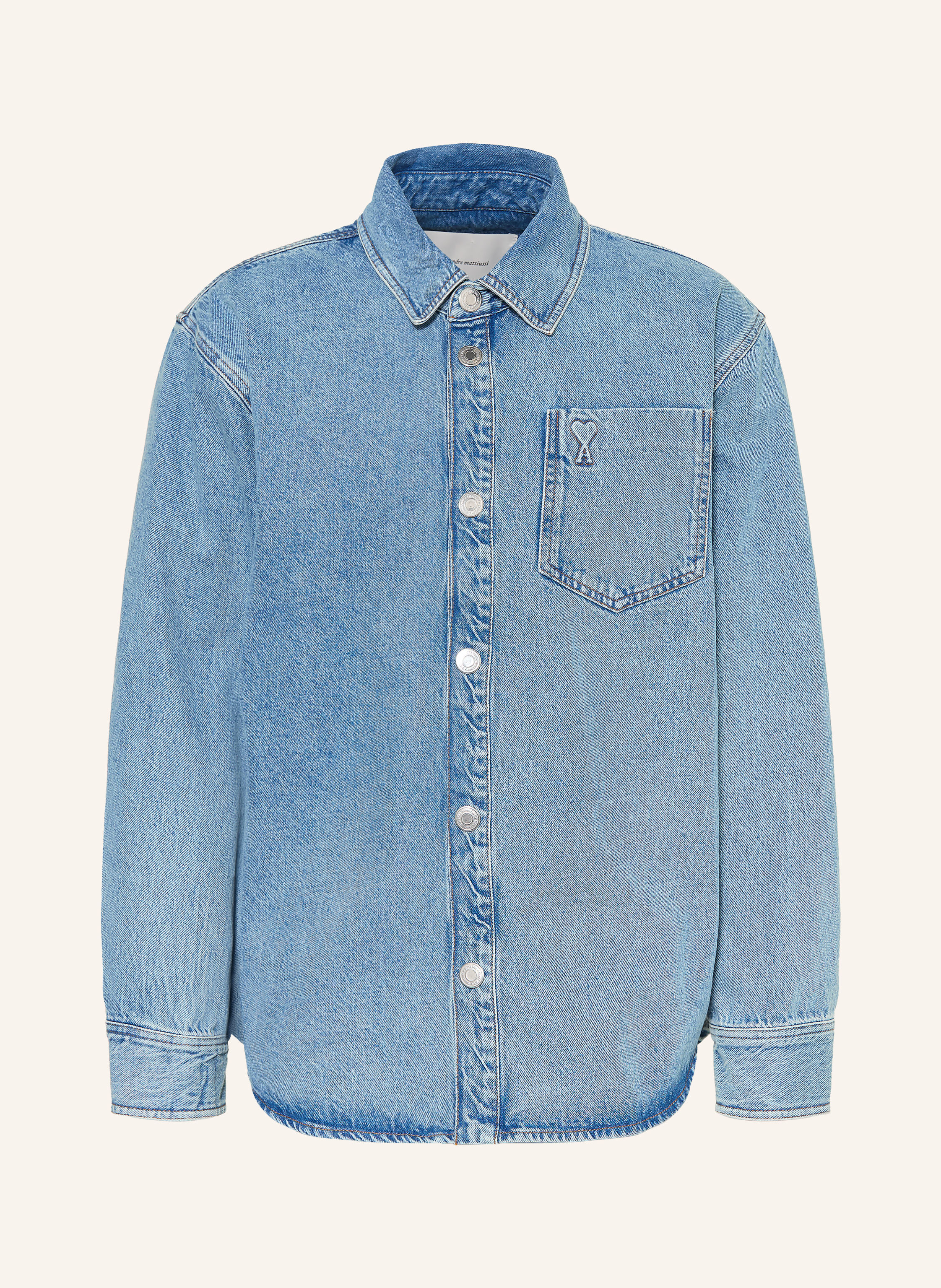 Ami Paris Jeanshemd Slim Fit