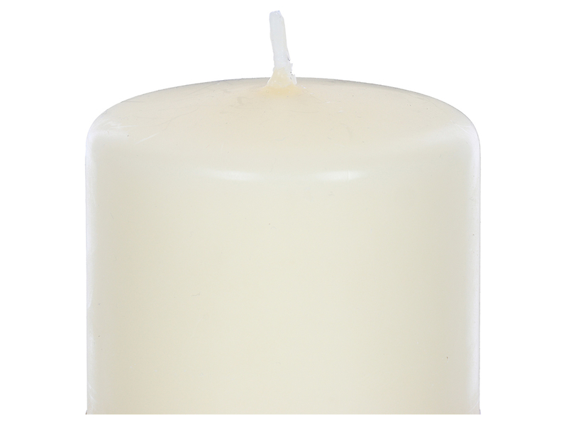 Świeca pieńkowa Classic 10 cm beżowa