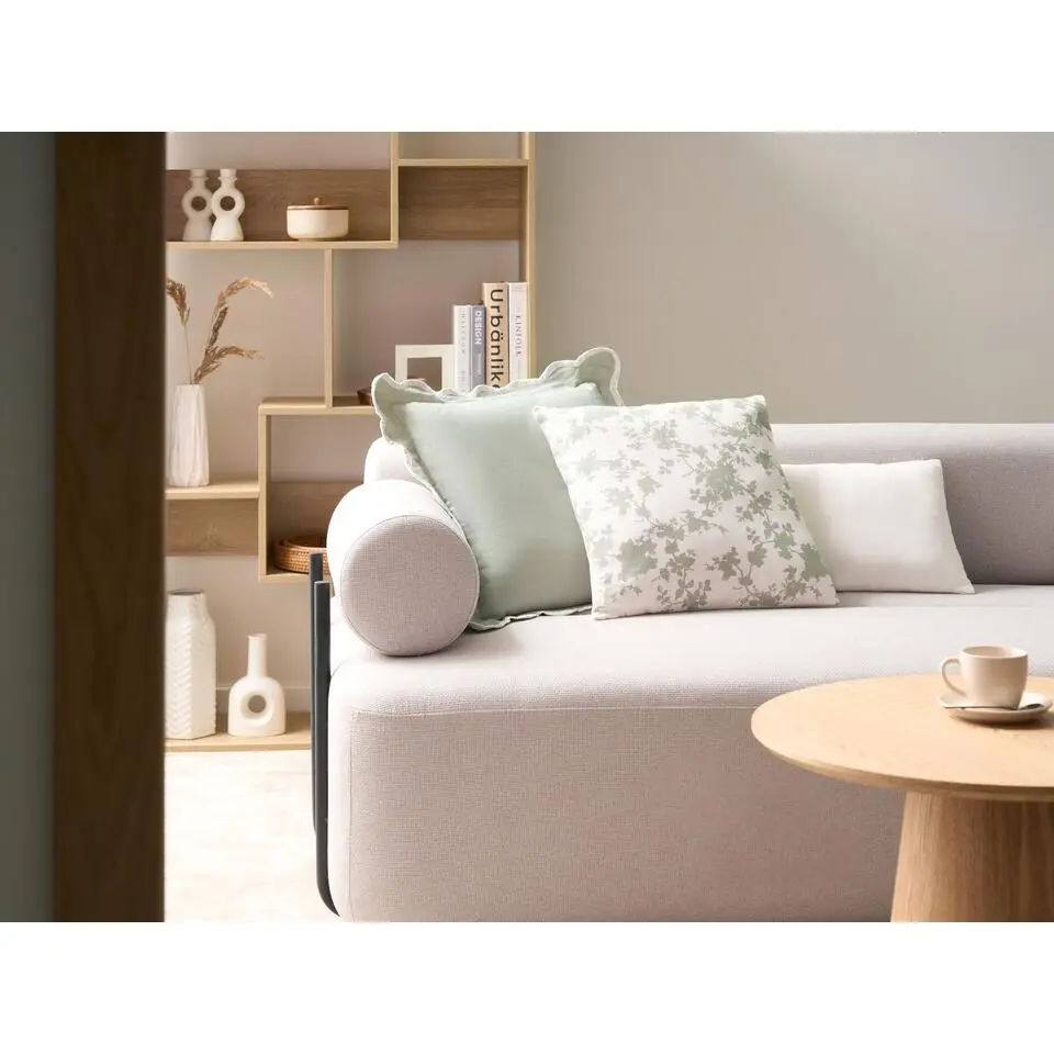 CANARIUM - Sierkussen set van 3 - Groen/Wit - Katoen