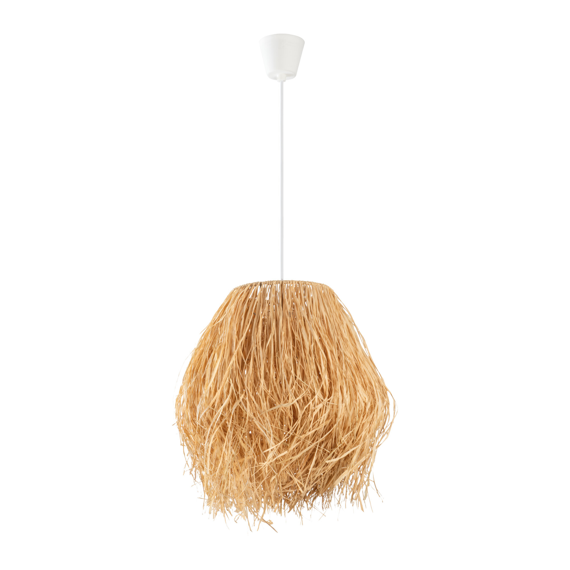 Lampa wisząca LightLogic LL ARILAS LAMP03 E27 66384 boho EKO z trawy rafii