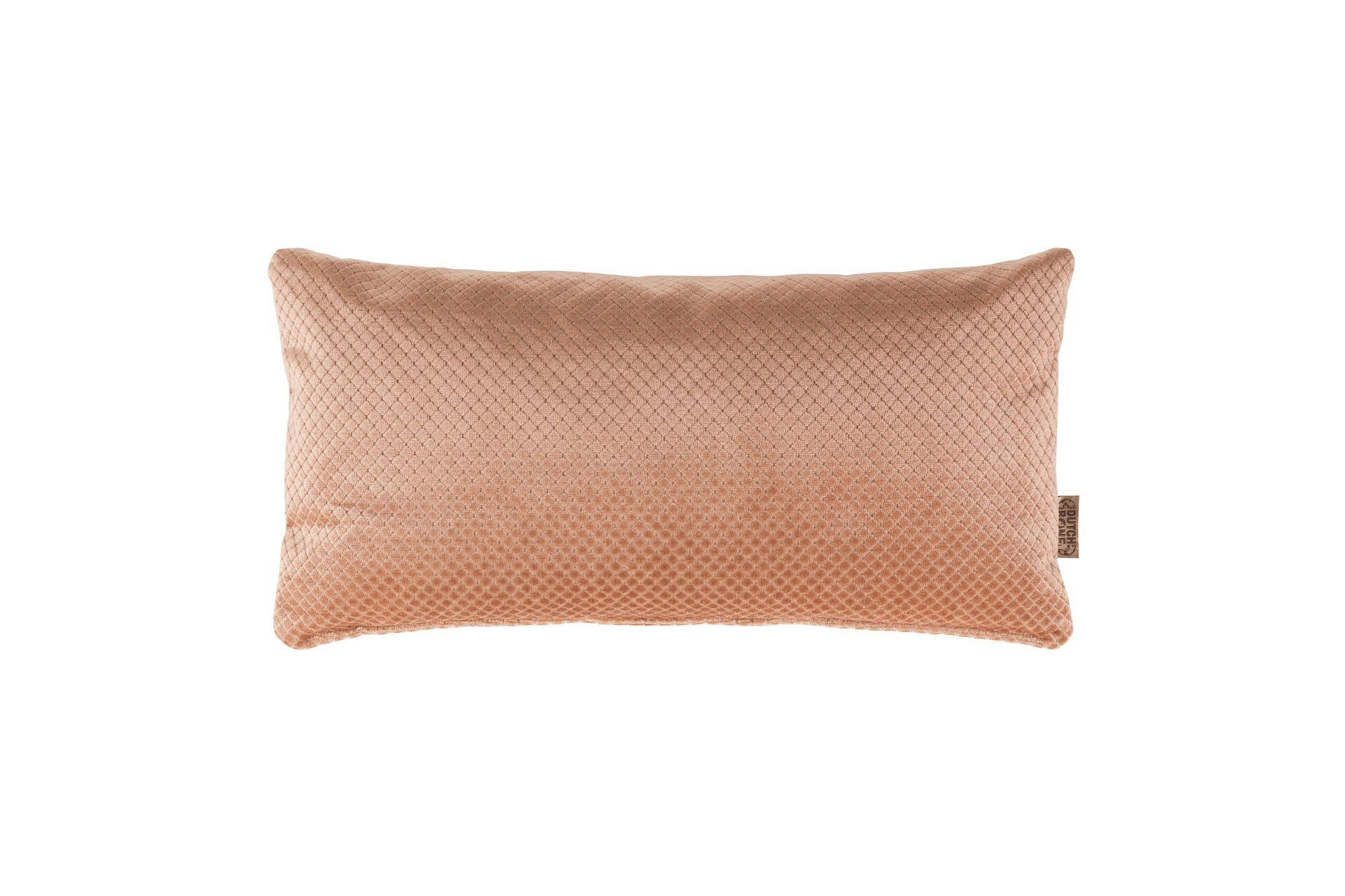 SPENCER - Coussin en tissu rose
