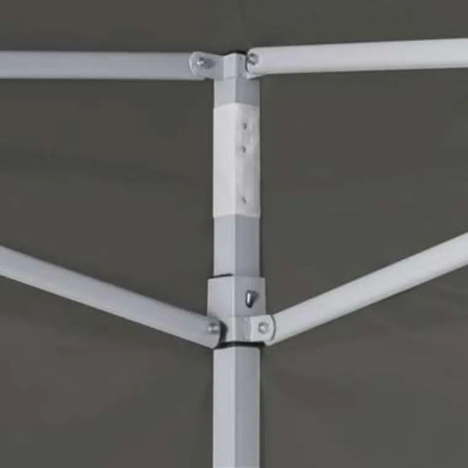 vidaXL - Partytent - Antraciet - Stof