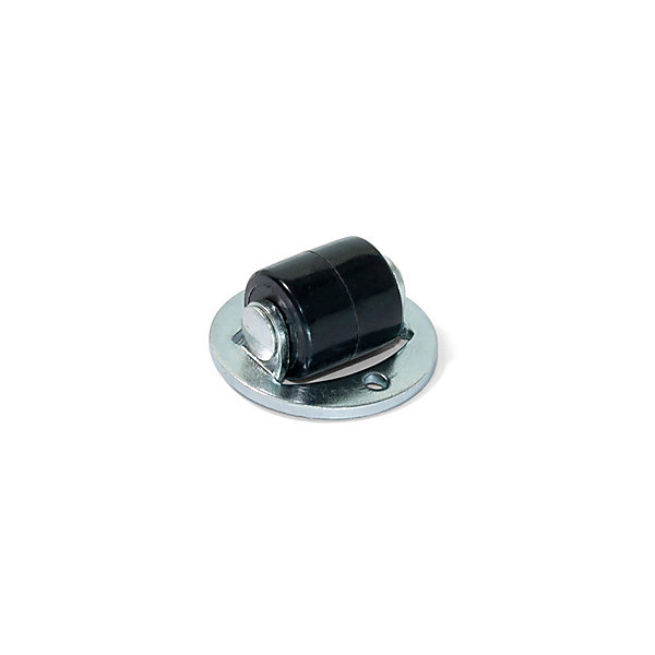 Emuca Lot de 20 roulettes auxiliaires de meuble, pour couvercle pivotant, diamètre 13mm, Acier et Plastique