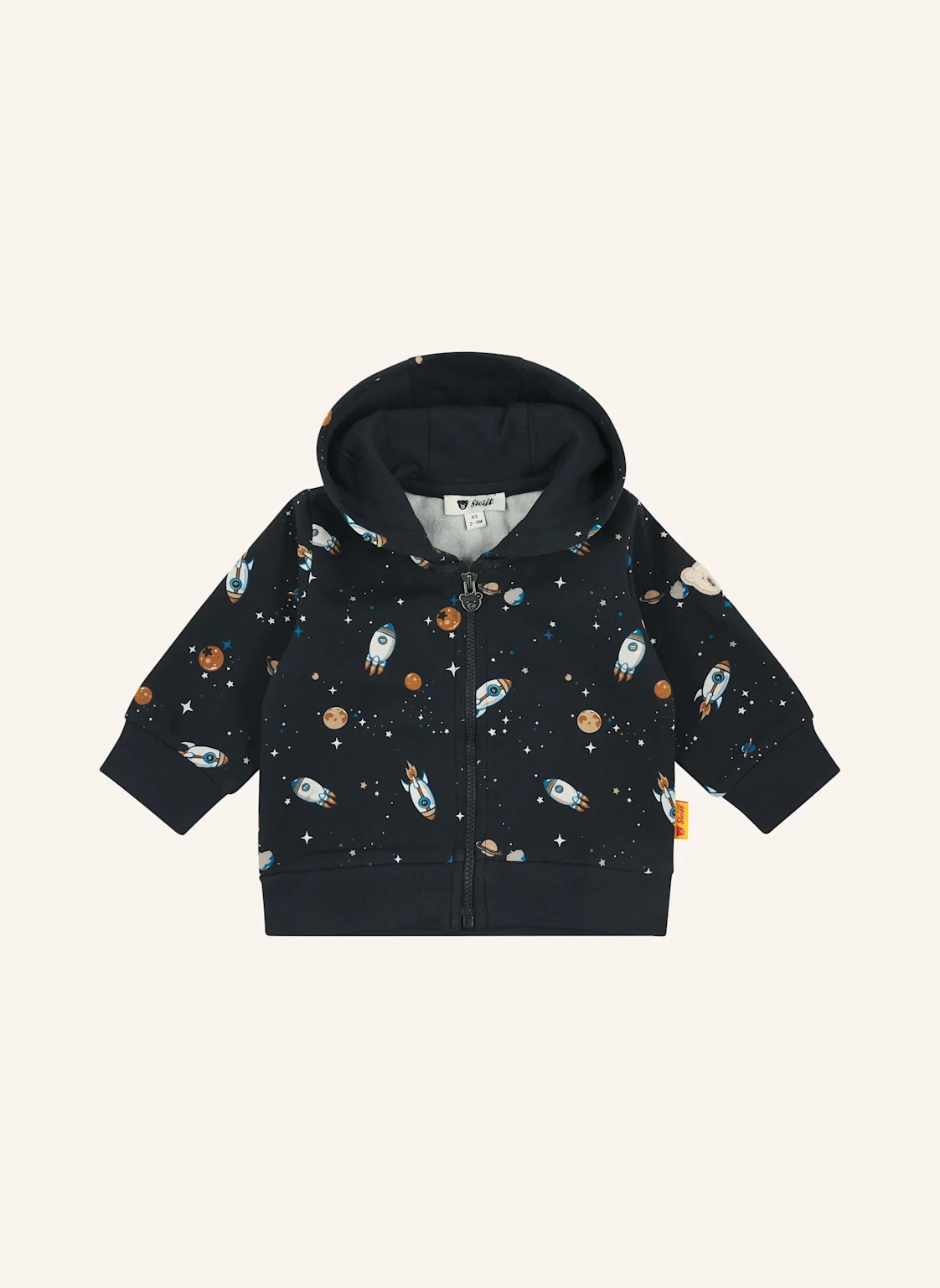 Steiff Sweatjacke OFF TO THE MOON
