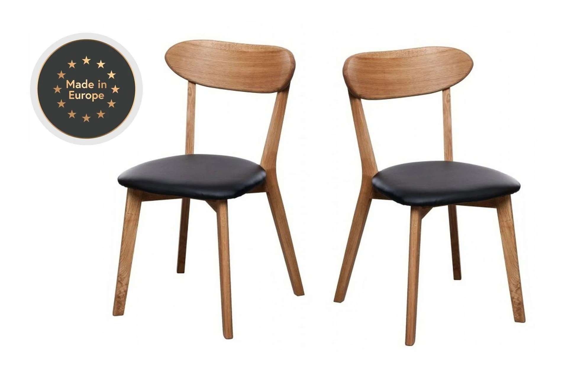 Set van 2 eetkamerstoelen Isku