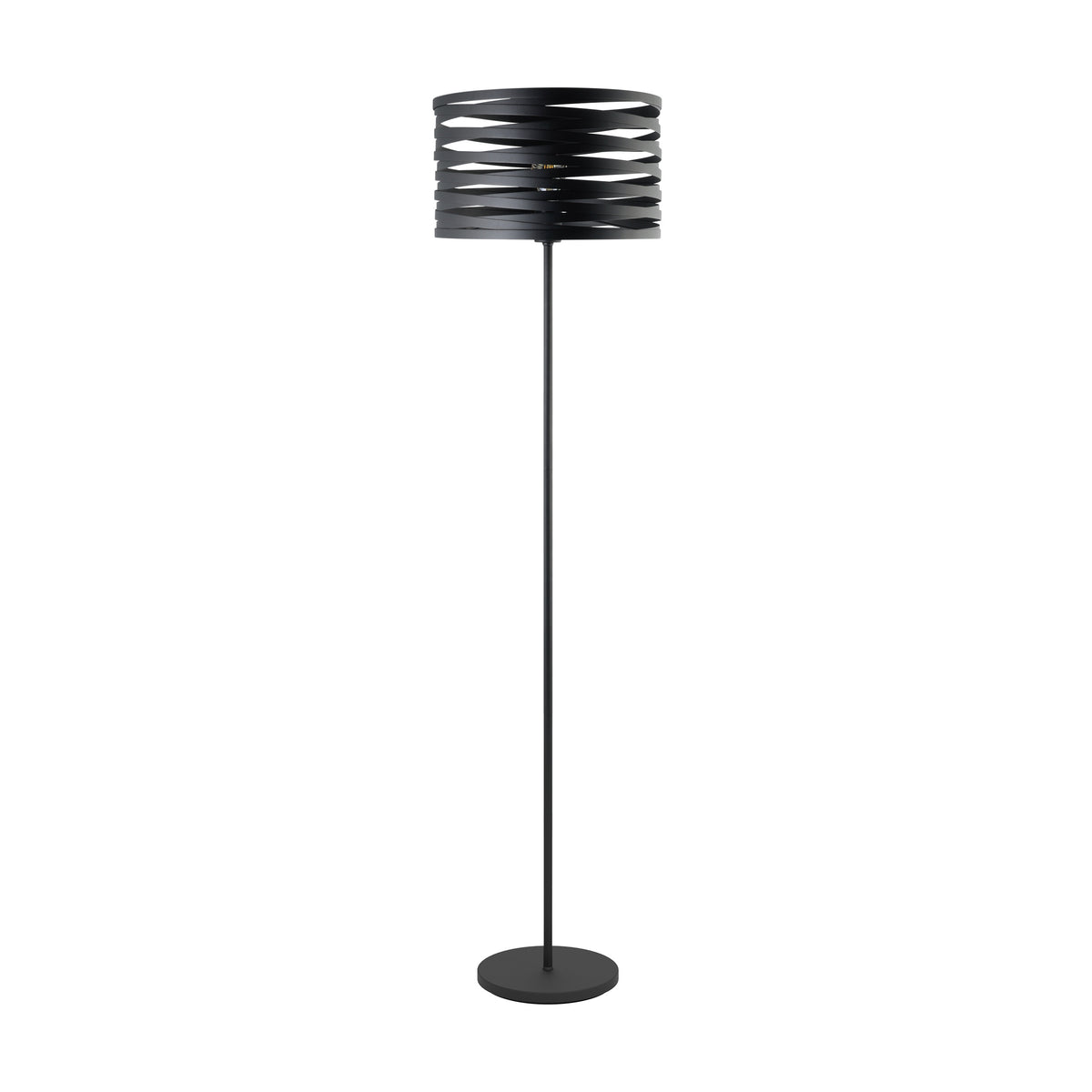 EGLO vloerlamp Cremella - e27 - 151 cm - zwart