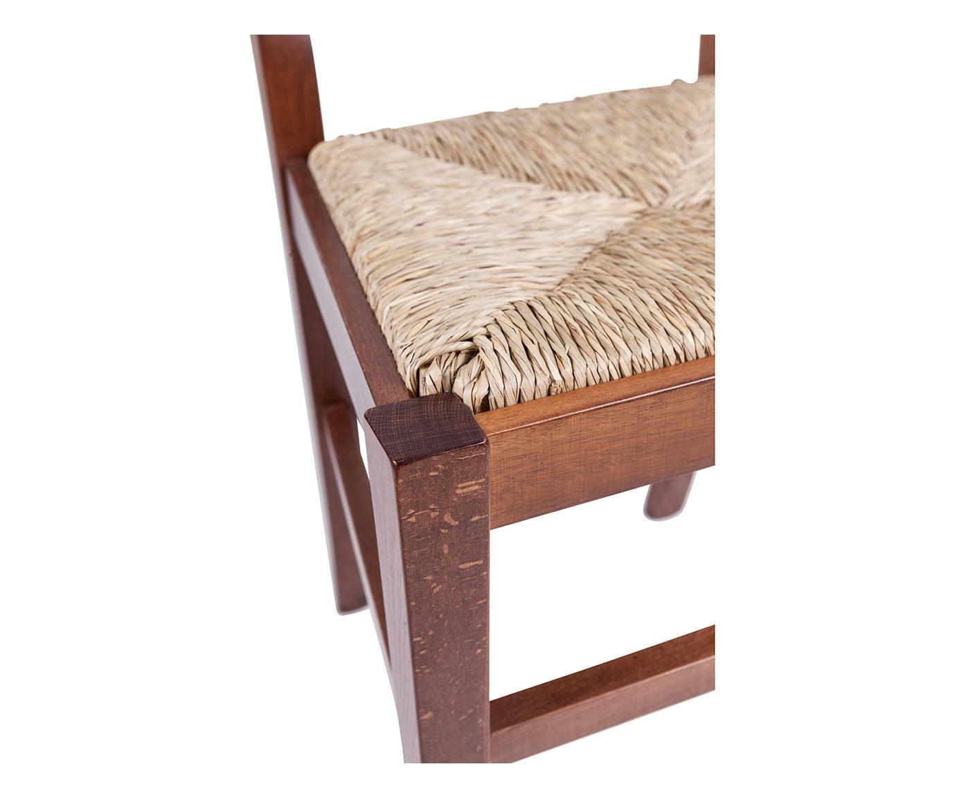 - Chaise de salon en bois noyer