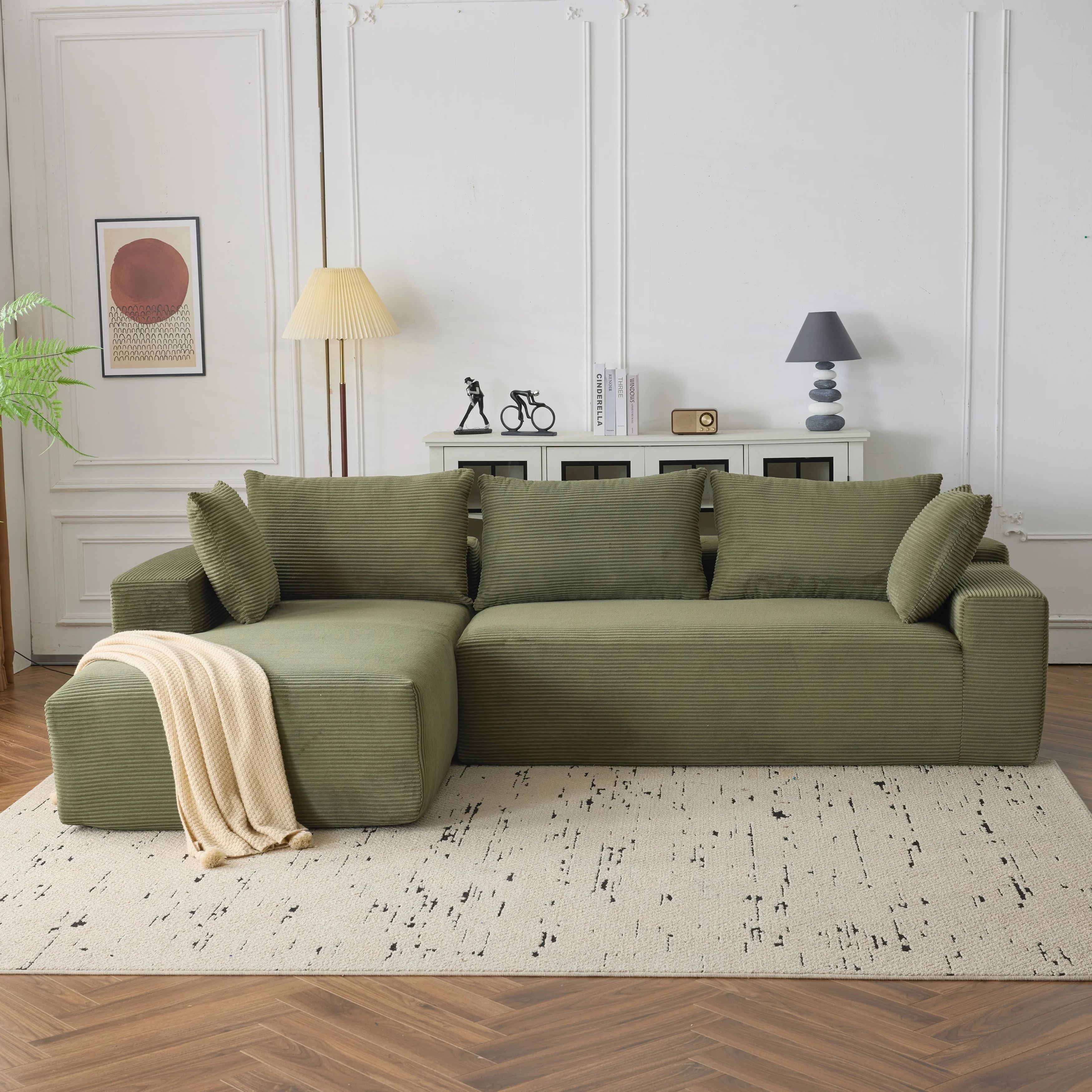 108X68 inch extra-deep modular sofa