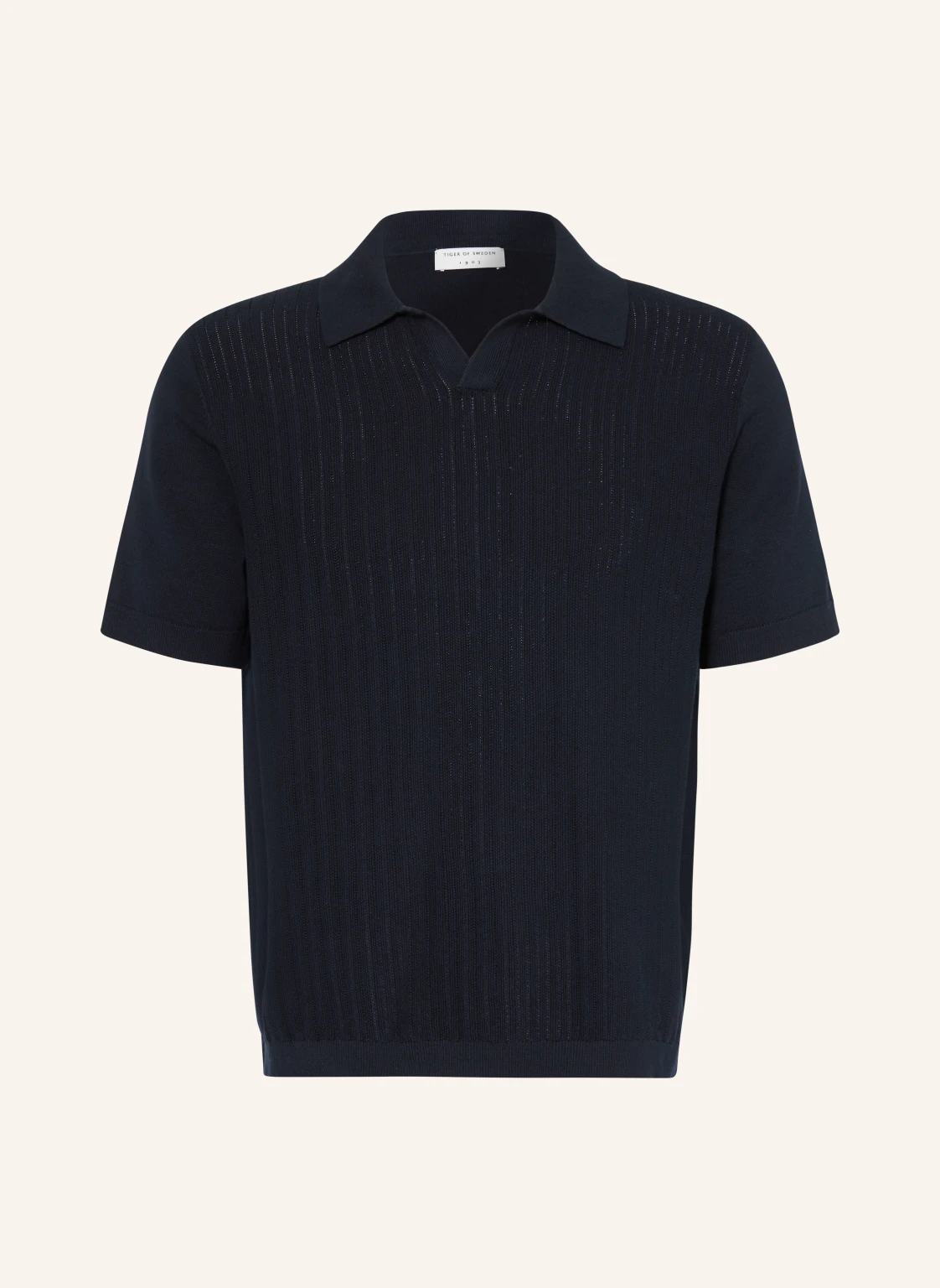 TIGER OF SWEDEN Strick-Poloshirt EOIN