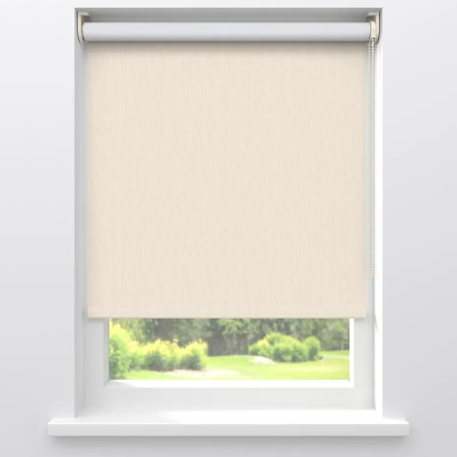 Kwantum Rolgordijnen | Fenstr Rolgordijn Sara  Verduisterend Zand