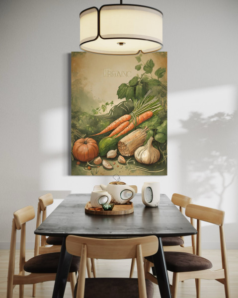 Feeby Obraz na płótnie, Warzywa w kuchni 40x60