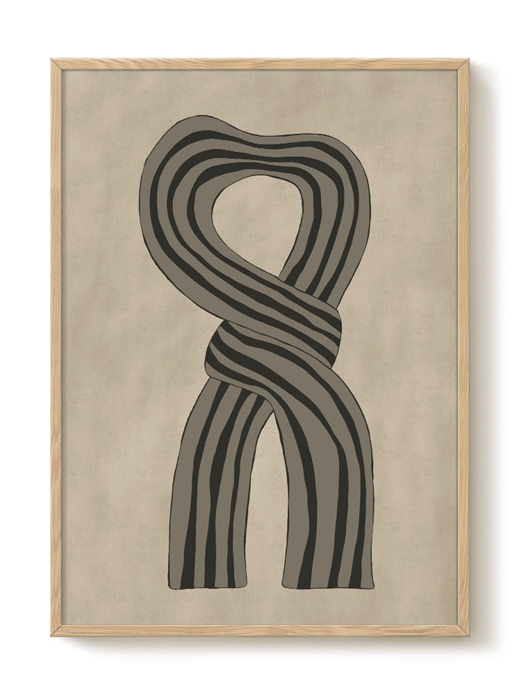 Julita Elbe - Knotted - PSTR studio Kunst Poster