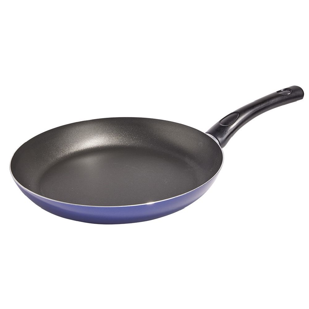 Poêle aluminium gris ou bleu Ø28 cm