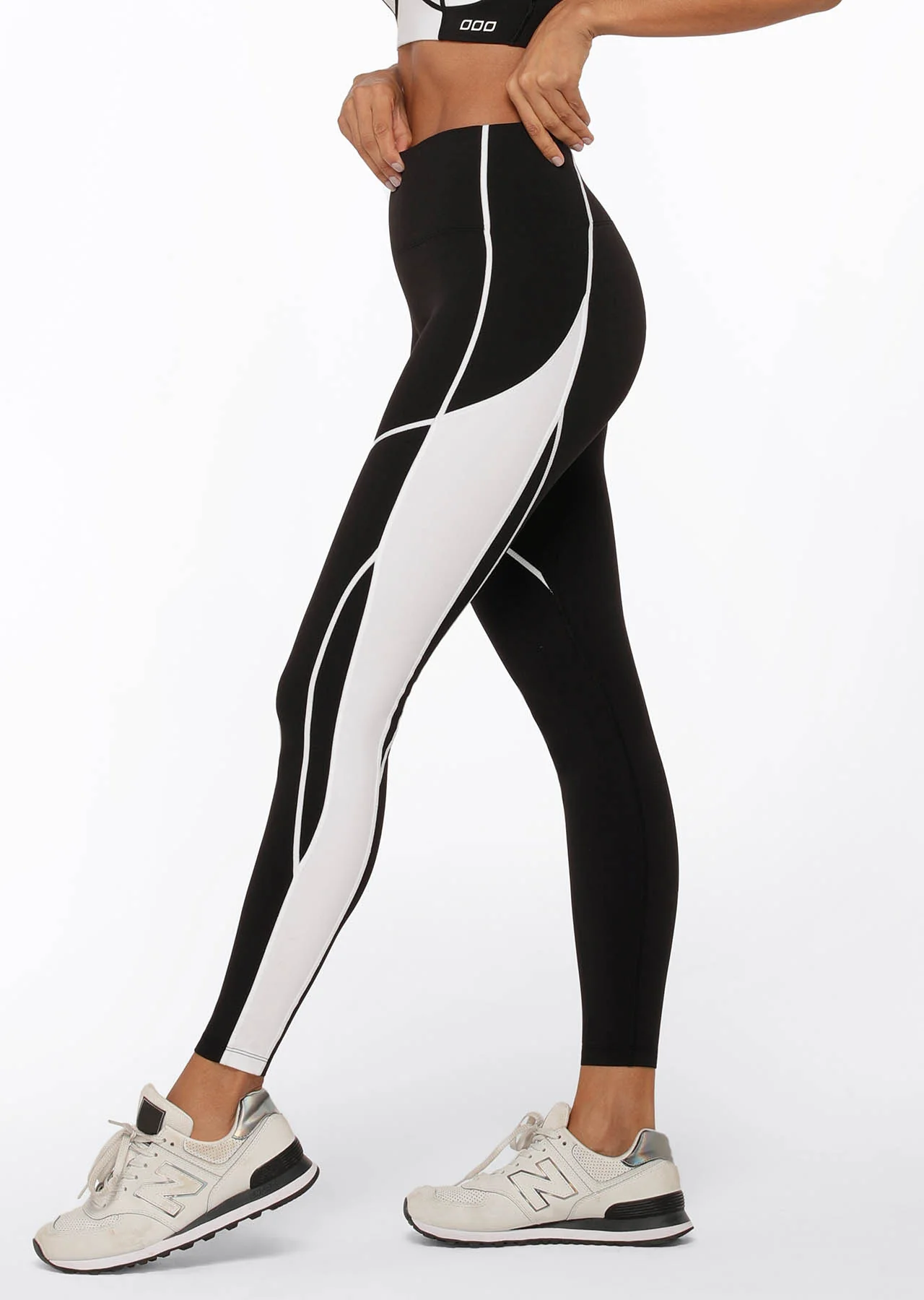 Monochromatic No Ride Full Length Leggings