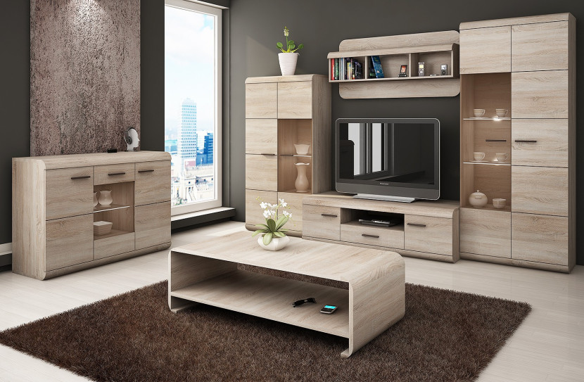 LINK Witryna niska 80 barek LED
