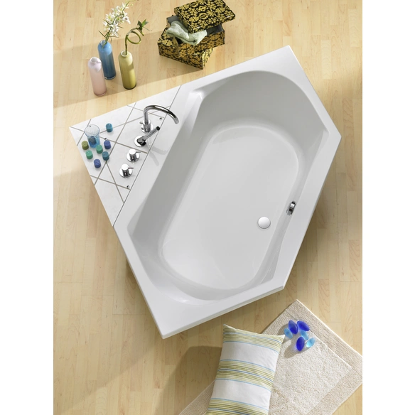 Badewanne »Corsica«, BxHxL: 100 x 415 x 2000 cm, sechseckig