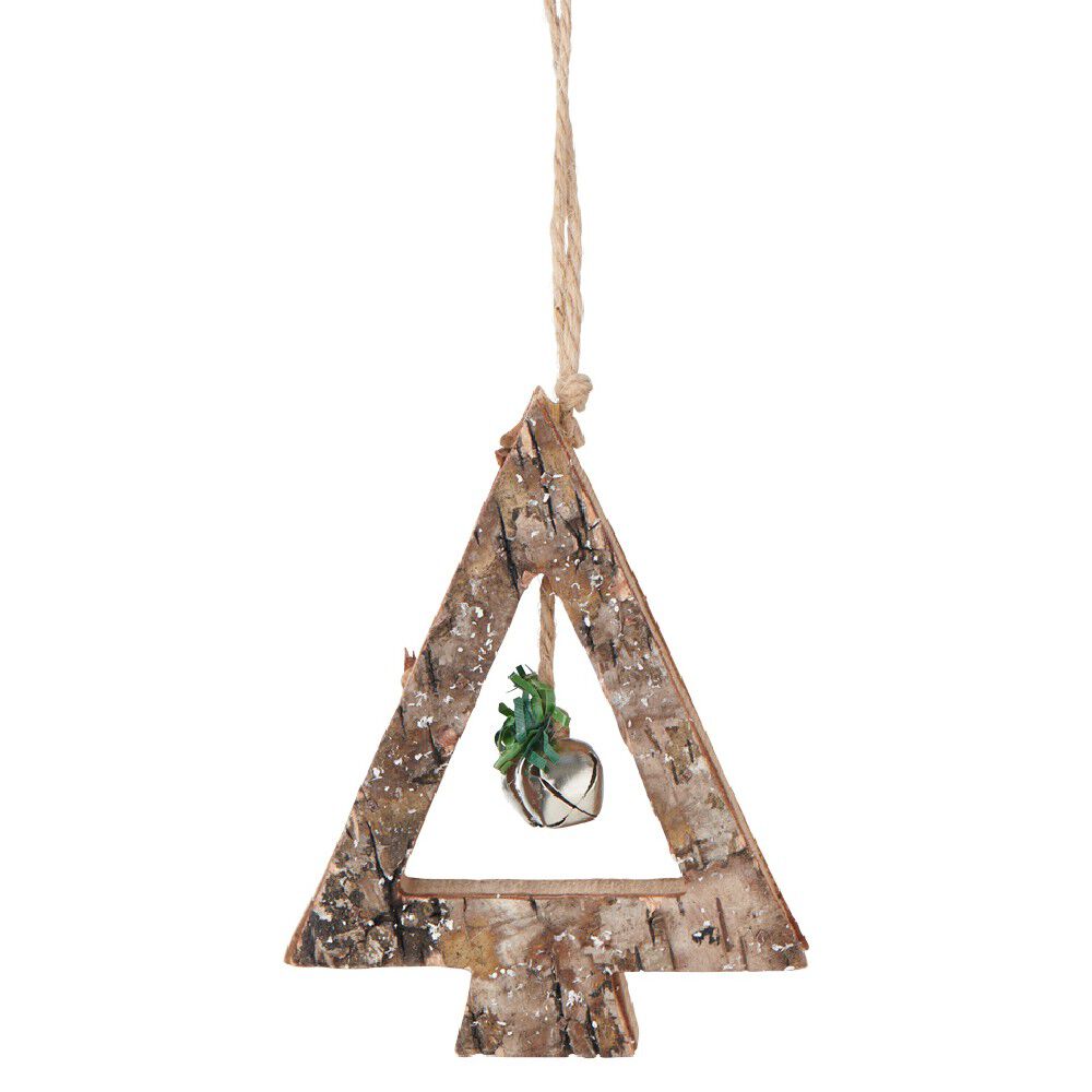 Décoration de No&euml;l avec grelots à suspendre