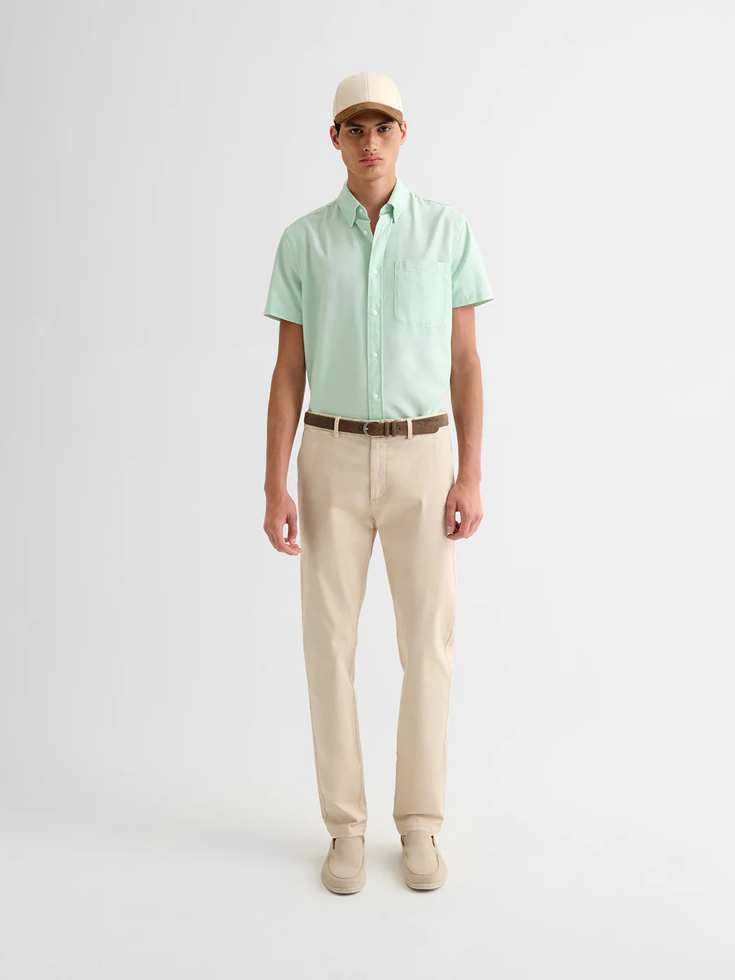 Chino regular stretch taille élastiquée