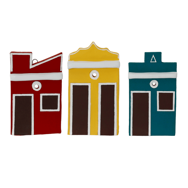 ADORNO DE PAREDE CONJUNTO COM 3 PEÇAS BEBERIBE