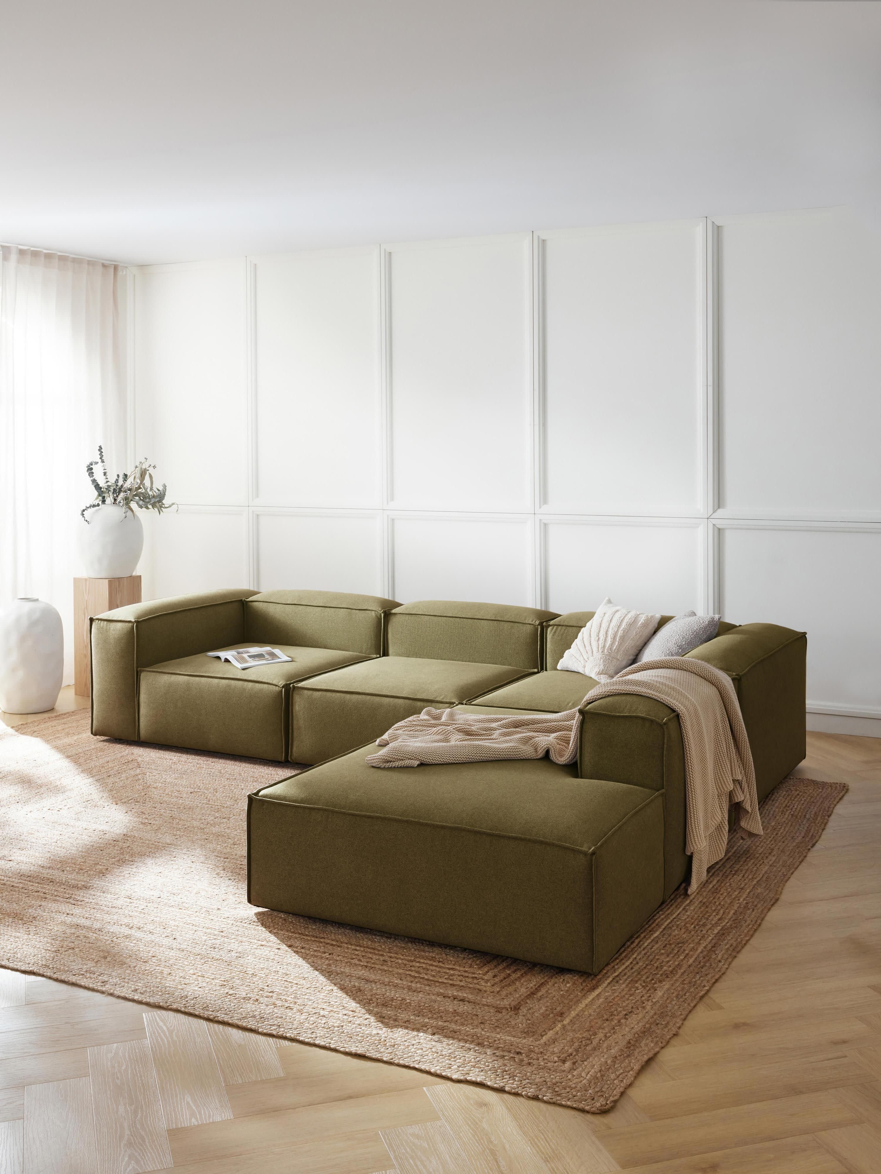 Modulares XL-Ecksofa Lennon (4-Sitzer)