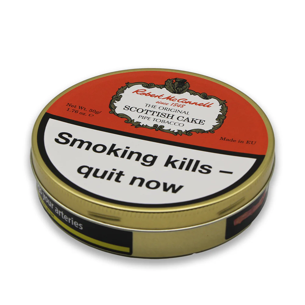 Robert McConnell SCOTTISH CAKE Pipe Tobacco 50g Tin