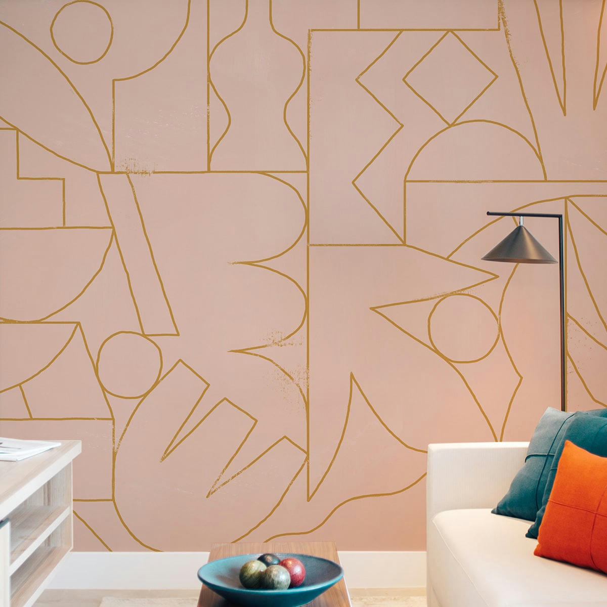 - Papier peint panoramique fragments 510 x 250 cm