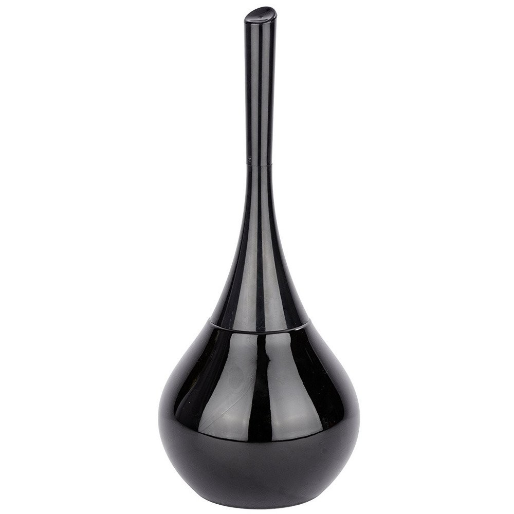 Pojemnik na szczotkę FLAKON BLACK   szczotka WC, WENKO