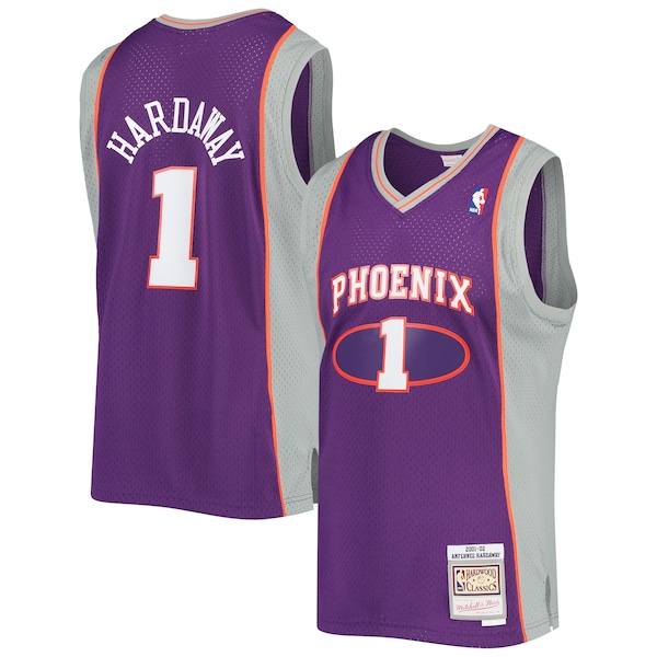 Penny Hardaway Phoenix Suns 2001/02 Hardwood Classics Swingman Jersey - Purple/White